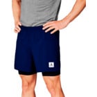 SAYSKY PACE 2IN1 SHORTS 5" LÖPARSHORTS Blå