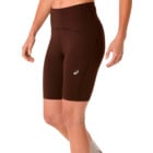 Asics ROAD HIGH WAIST 8IN SPRINTER LÖPARTIGHTS Brun