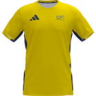 adidas ADIZERO SWE TSHIRT LÖPARTSHIRT Gul