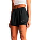 Craft ADV ESSENCE 2-IN-1 SHORTS 2 LÖPARSHORTS Svart