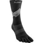 Injinji RUN LIGHTWEIGHT CREW TÅSTRUMPOR Svart