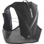 Salomon GRAVEL SKIN VEST 4 LÖPARRYGGSÄCK Svart