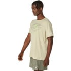 Asics FUJITRAIL LOGO SS LÖPARTSHIRT Beige
