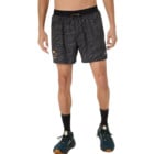 Asics FUJITRAIL ALL OVER PRINT 5 IN LÖPARSHORTS Svart