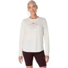 Asics FUJITRAIL LOGO LS TOP LÖPARTRÖJA Vit