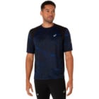 Asics ROAD LITE-SHOW SS TOP LÖPARTSHIRT Blå