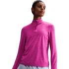 Nike SWIFT ELEMENT UV PROTECTION 1/4-ZIP LÖPARTRÖJA Rosa