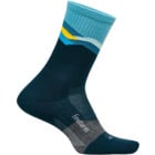 Feetures TRAIL MAX CUSHION MINI CREW LÖPARSTRUMPA Blå