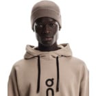 ON MERINO BEANIE LÖPARMÖSSA Beige