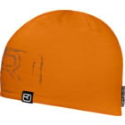 Ortovox 120 TEC LOGO BEANIE LÖPARMÖSSA Orange
