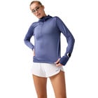 Brooks NOTCH THERMAL HOODIE 3.0 LÖPARTRÖJA Grå