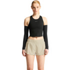 Craft HYPERVENT CROPPED POCKET SINGLET LÖPARLINNE Svart