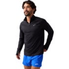 Brooks DASH 1/4 ZIP 3.0 LÖPARTRÖJA Svart