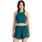 New Balance RC ELITE STORAGE CROP TANK LÖPARLINNE Grön