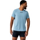 Brooks DASH COOLING SHORT SLEEVE LÖPARTSHIRT Blå