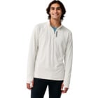 Brooks MOMENTUM THERMAL 1/2 ZIP LÖPARTRÖJA Beige