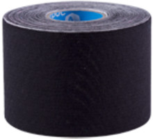 Kinesiology Tape 50mm x 5m Black (1-pack in box)