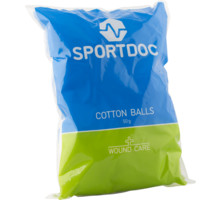 SPORTDOC Cotton Balls 50gr Zip Bag (Bomullstussar big-pack) Vit