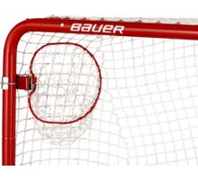 Bauer Hockey Deluxe Official Pro Net 6x4 hockeymål Röd