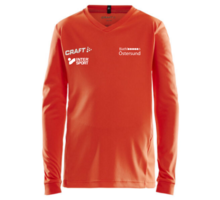 Squad jersey solid LS JR