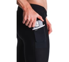 FUSION SHORT TIGHTS Löpartights Svart