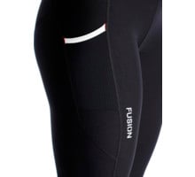 FUSION C3 X-LONG TIGHTS Löpartights Svart