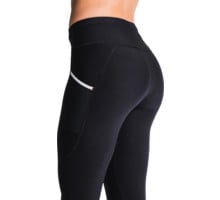 FUSION C3 X-LONG TIGHTS Löpartights Svart