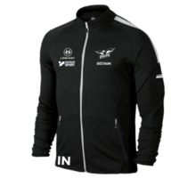 Jacket Jr Technic black/white