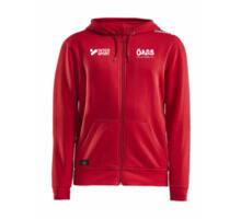 Craft Community Fullzip W Hoodie Röd