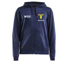 Craft Community Fullzip Jr Hoodie Blå