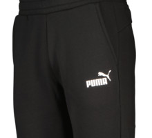 Puma Essentials Logo FL mjukisbyxor Svart