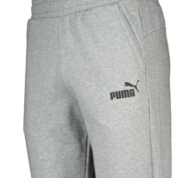 Puma Essentials Logo FL mjukisbyxor Grå
