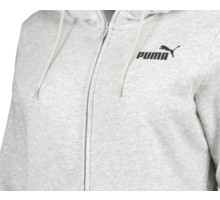 Puma Essentials Full-Zip W huvtröja Grå