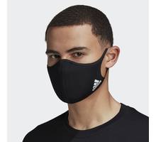 adidas Face Covers Medium/Large 3-pack munskydd Svart
