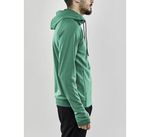 Craft Evolve Fullzip Hood Grön