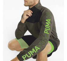 Puma Woven Half-Zip M träningströja Grön