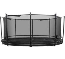 Legend Oval Low 420 + Safety Net trampolinpaket