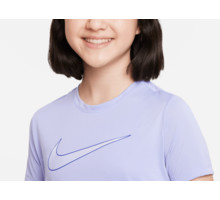 Nike Dri-FIT One JR träningst-shirt Lila