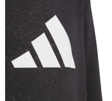 adidas Future Icons 3-stripes Terry JR huvtröja Svart