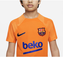 Nike FC Barcelona Strike JR träningst-shirt Orange