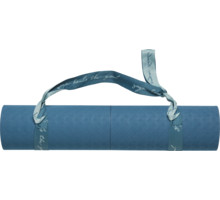 Energetics Yogamatta PVC-fri 6 mm Blå
