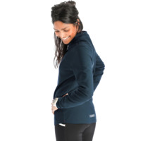 FUSION WOMENS ZIP NECK Löpartröja Blå