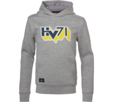 HV71 Logo Jr Hoodie Grå