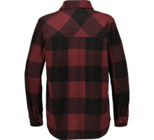 McKinley Wood Fleece JR skjorta Röd