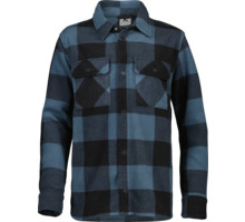McKinley Wood Fleece JR skjorta Blå