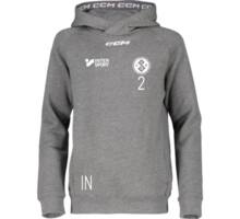 CCM Hockey Pollover YT Hoodie Grå