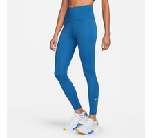 Nike Dri-FIT One High Waist träningstights Blå