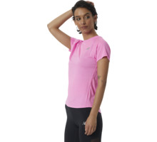 New Balance Impact Run Short Sleeve Löpar T-shirt Rosa