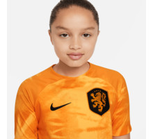 Nike Nederländerna 2022/23 Stadium Home JR matchtröja Orange