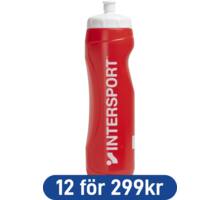 Intersport Intersport Bio 900 ml Vattenflaska Röd